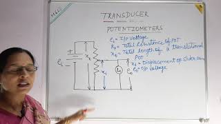 RESISTIVE POTENTIOMETER TRANSDUCER [upl. by Ecnerrot844]