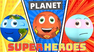 Super Planets A Solar System Space Story for Kids [upl. by Hicks]