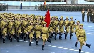 N Korea capital kicks off military extravaganza  AFP [upl. by Leuas37]