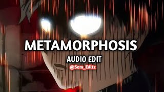 Metamorphosis  Interworld Edit Audio [upl. by Aneetsirk786]