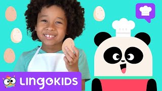 EGG RECIPES FOR KIDS 🍳🧑‍🍳  Activities to do at HOME with Kids  Lingokids Activities [upl. by Chew]