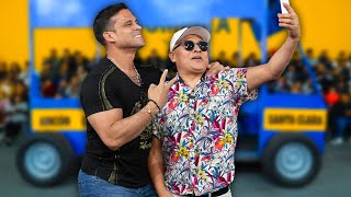 Cristhian Dominguez y el Chino Risas en la combi de los infieles  T9 EP  61 [upl. by Ynned]