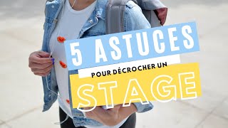 5 ASTUCES DÉCROCHER UN STAGE EN SECRÉTARIAT MÉDICAL [upl. by Lemmuela]