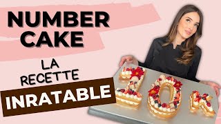 LA RECETTE DU NUMBER CAKE FACILE ET RAPIDE [upl. by Torras]