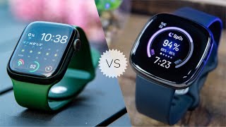 Fitbit Sense VS Apple Watch Series 7 A Clear Winner [upl. by Fidelity]