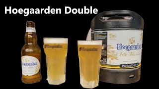 PerfectDraft Pro Hoegaarden 6L Keg 49 ABV Vs 330ml Overseas release bottle [upl. by Ettenaej473]