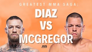 🥊 Conor McGregor vs Nate Diaz  The Ultimate MMA Showdown🥊 [upl. by Loveridge]