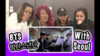 KPOP REACTION BTS 방탄소년단  WITH SEOUL [upl. by Ettenawtna]