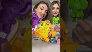 Stitch art double the dough 🤩🎨 challenge art clay [upl. by Etnaud983]