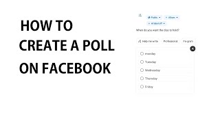 FACEBOOK EXPERT Reveals How to Create a Viral Poll [upl. by Bogoch]