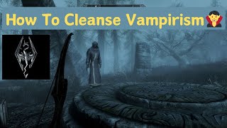 💀Elder Scrolls V Skyrim💀How To Cleanse Vamprisim [upl. by Papke]