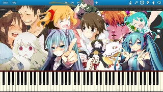 The Medley of Vocaloid  Piano Duet [upl. by Alisun]