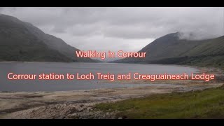 Corrour station to Loch Treig [upl. by Labannah]