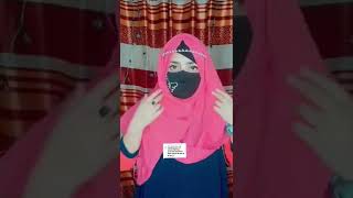 Hijab Tutorial With Hair band❤️ HijabiQueenrumme [upl. by Iarahs]