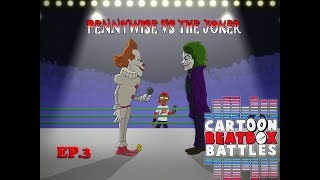 Pennywise VS The Joker  Cartoon Beatbox Battles [upl. by Mloclam842]