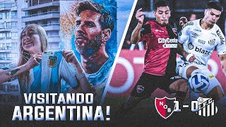 LLEGAMOS A ARGENTINA Visitando casa de Messi  Newell´s vs Santos  Dare Esparza [upl. by Dlabihcra]