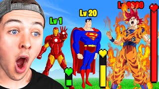 MARVEL vs DC vs DRAGON BALL Power Level Comparisons [upl. by Lirva]