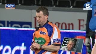 This is Nigel Owens I can award the try   Ospreys v Cardiff Blues 21st March 2014 [upl. by Hafital]