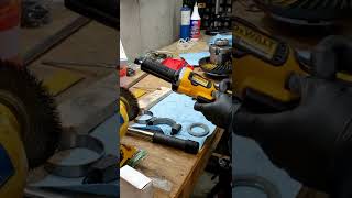 dewalt die grinder locking mechanism explanation shorts [upl. by Anoif]