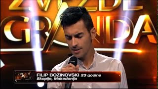 Filip Bozinovski  Noc mi te duguje  live  ZG 2014 15  03012015 EM 16 [upl. by Siobhan]