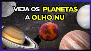 COMO VER PLANETAS A OLHO NU  GUIA COMPLETO [upl. by Armil795]