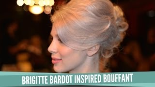 Brigitte Bardot Inspired Bouffant [upl. by Alig495]