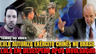 5 EXÉRCITO CHINÊS NO BRASIL DESESPERO NO PLANALTO APÓS RESULTADO DE PESSQUISA DE MARÇAL [upl. by Vig]