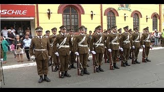 DESFILE CÍVICO MILITAR LAUTARO ANIVERSARIO 137 FEB 2018 [upl. by Kumar358]