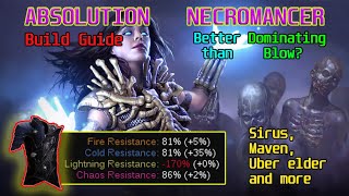 POE 315  Doryanis Prototype Absolution Necromancer Actually Works and Better Than Dominating Blow [upl. by Bathsheba]