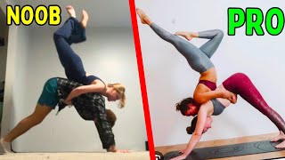 Trying FAMOUS Acroyoga Posses With My EX BOYFRIEND [upl. by Eelime]