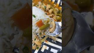 Restaurant style Chicken Shashlik with Rice ytviral ytshort food asmr india pakistan [upl. by Debbie]