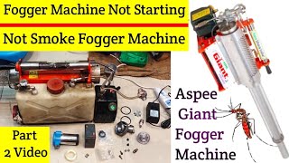 How To Repair Aspee Fogger  Not Starting Fogging Machine [upl. by Pritchard700]