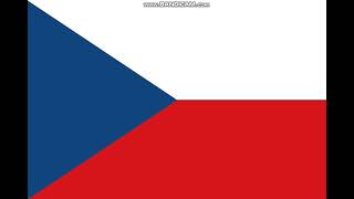 Czech Republic Flag And National Anthem [upl. by Gerianne919]