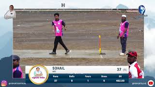 Sohail Batting  Rashtrawadi Chashak  2024 [upl. by Llenrub]