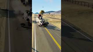 REALISTIC Highway Car Crash Simulation Will SHOCK YouBeamngdrive beamngdrive automobile [upl. by Jankell]