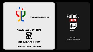 SAN AGUSTIN vs IJA  Temporada Regular de LIDECOPA  FUTBOL U12 MASCULINO [upl. by Eelyrag991]