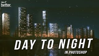 How to Night Render in Photoshop and Sketchup [upl. by Nehtan872]