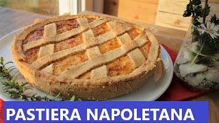 Pastiera Napoletana TORTA PASTIERA Ricetta facile Italiana [upl. by Ennairac334]