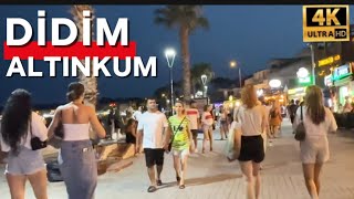 Didim Altınkum Night Walking Tour🇹🇷July 2024 TURKEY [upl. by Valonia]