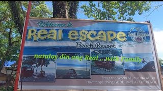 Real Escape Beach Resort sa Real Quezon [upl. by Inalial]