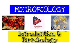 Introduction  Microbiology Terminology Of Microbiology [upl. by Tallou352]