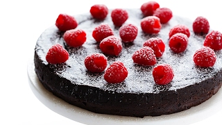 3Ingredient Flourless Chocolate Cake [upl. by Cavuoto]