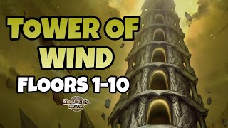 TOWER OF WIND GUIDE FLOORS 110 CHALLENGE OF ASCENSION Summoners War  Sky Arena [upl. by Aicilak]