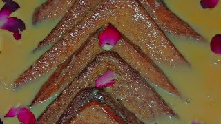 Shahi Tukray Recipe Quick Dessert In 15 minutesrecipefoodviralvideoufaq khan [upl. by Liartnod]