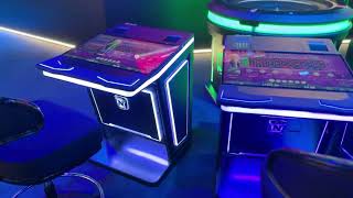 Novomatic roulette terminals linked with automatic wheel Austrian EGT slot roulette games [upl. by Bertina]