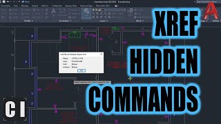 AutoCAD Hidden XREF Commands Save Time With These External References Tricks [upl. by Krystal732]