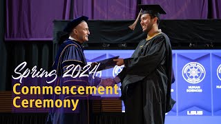 LSUS Spring Commencement 2024 10am [upl. by Enyrehtak]