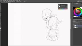 How to draw precious moment style [upl. by Baggett690]