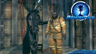 Batman Arkham Knight  The Line of Duty Side Mission Walkthrough Firefighter Locations [upl. by Ora401]