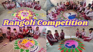 Rangoli Competition 2024  ALC Central School Tajpur alc rangoli [upl. by Adnema182]